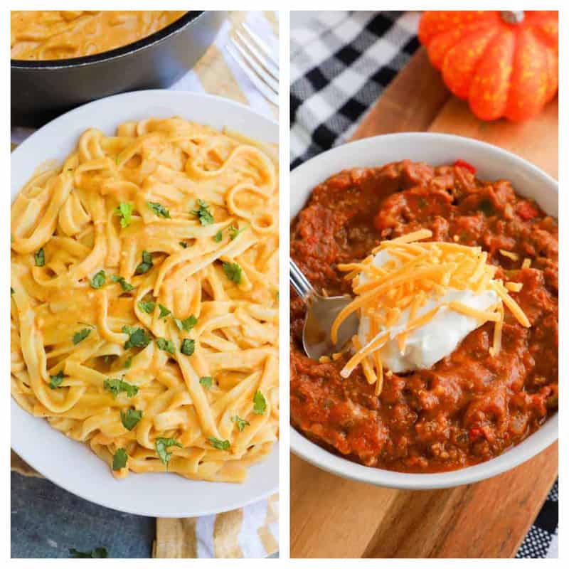 pumpkin dinner recipes