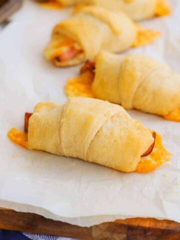 Ham and Cheese Crescents