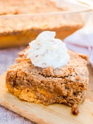 Pumpkin Spice Dump Cake