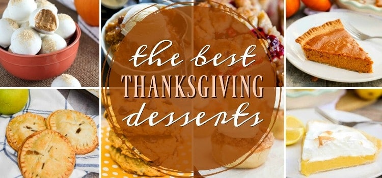 Thanksgiving Desserts title image