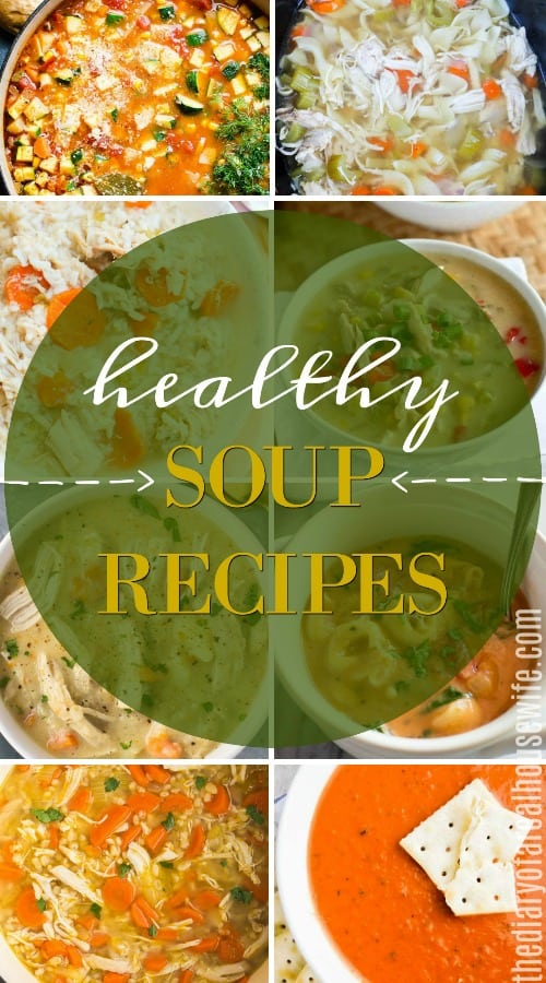 Heathy Soup Recipes title photo