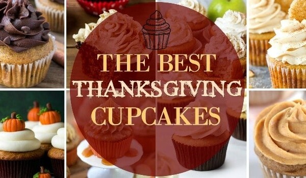 Thanksgiving Cupcakes featured image with title