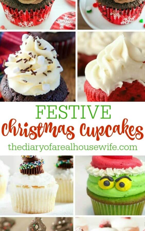 Christmas Cupcake Recipes