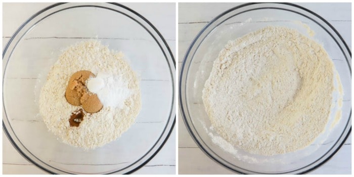 flour in a bowl