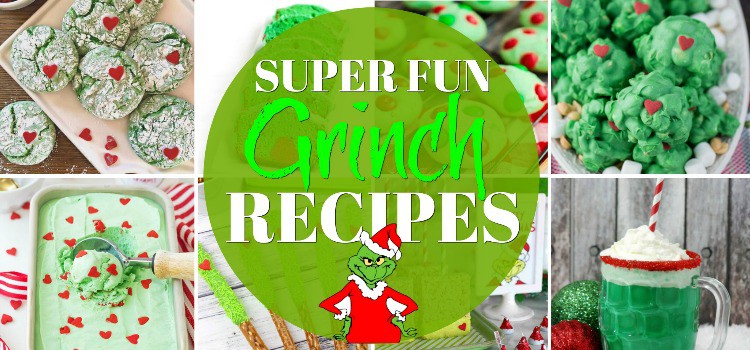 Christmas Grinch Recipes header image