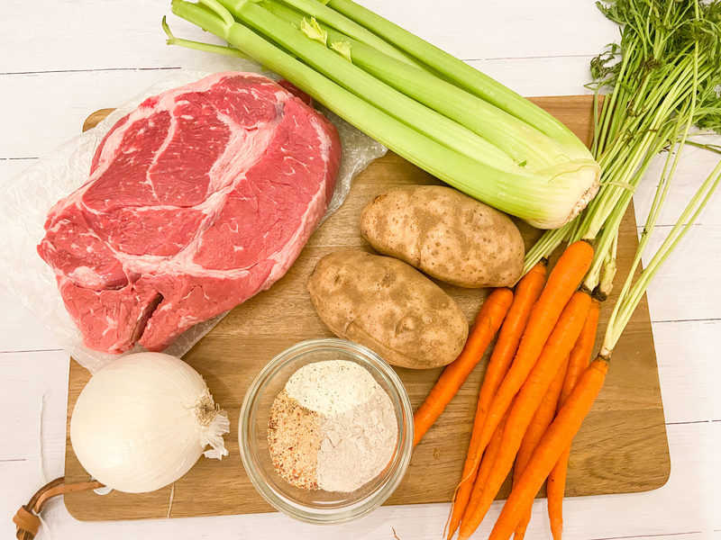 Ingredients on at the table