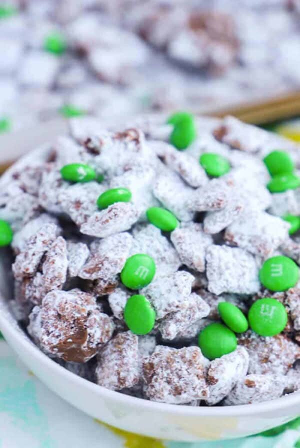 Mint Chocolate Puppy Chow