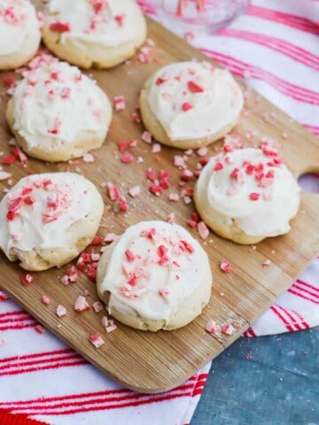 Peppermint Sugar Cookies