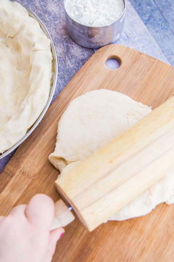 making pie crust