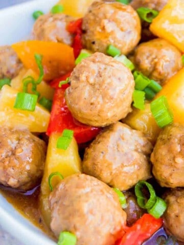 Slow Cooker Sweet and Sour Meatballs