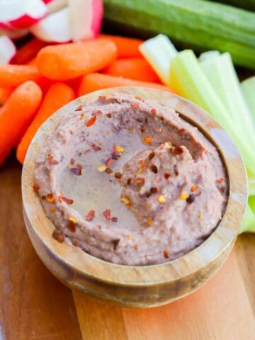 black bean hummus