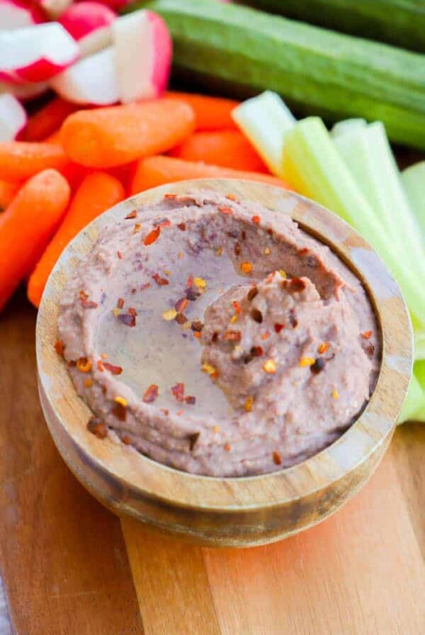 black bean hummus