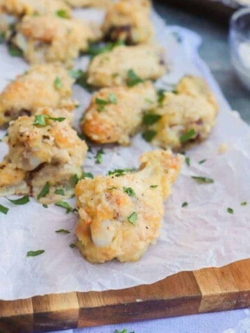 Parmesan Garlic Wings