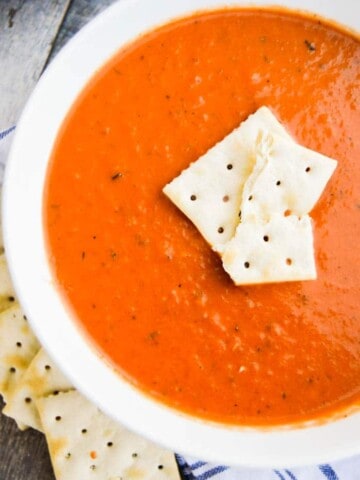 Slow Cooker Tomato Soup