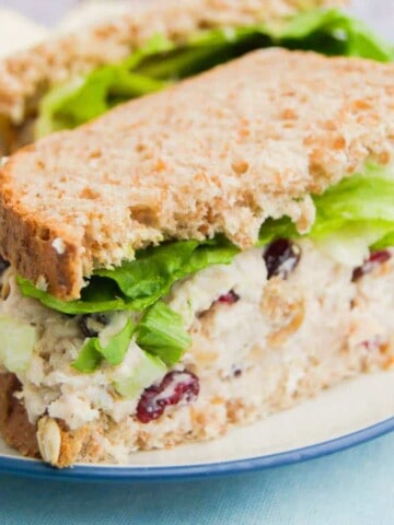 Cranberry Walnut Chicken Salad