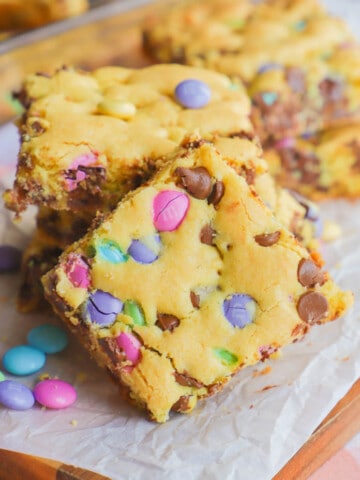 easter cookie bars