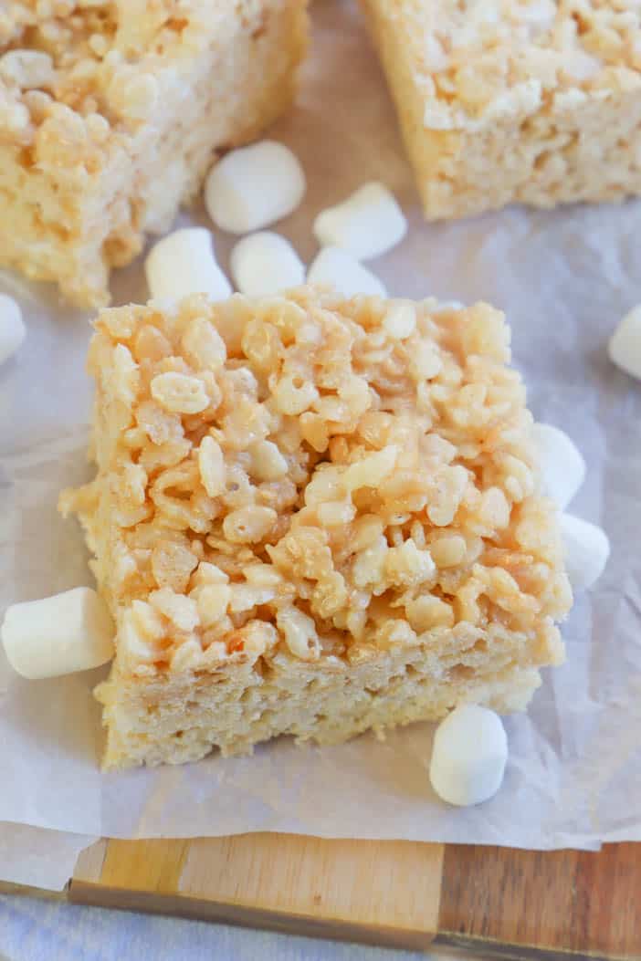 close up picture of Rice Krispies