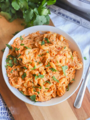 Slow Cooker Enchilada Pasta