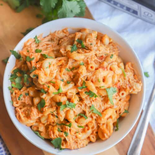 Slow Cooker Enchilada Pasta