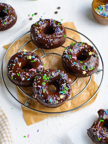 Baked Chocolate Donuts