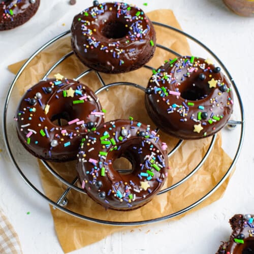 Baked Chocolate Donuts