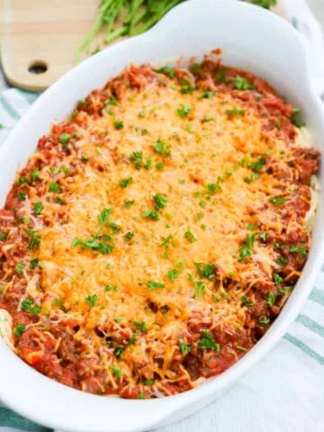 spagetti casserole