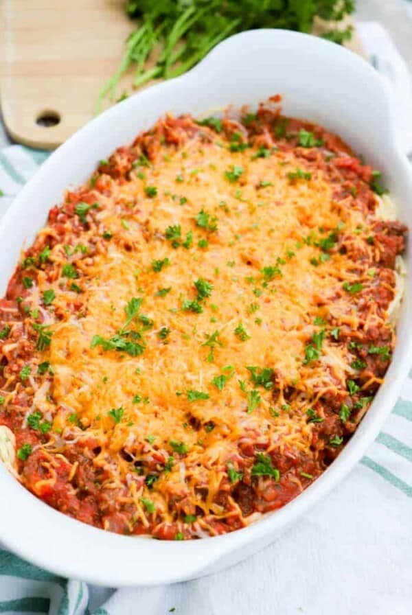spagetti casserole