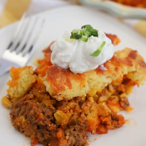 Easy Cornbread Taco Pie