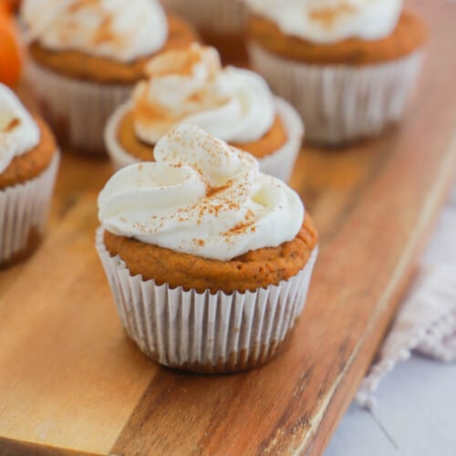 Pumpkin Pie Cupcakes