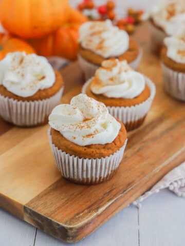 Pumpkin Pie Cupcakes