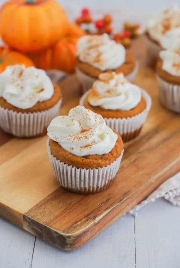 Pumpkin Pie Cupcakes