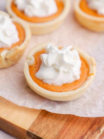 Mini Pumpkin Pies