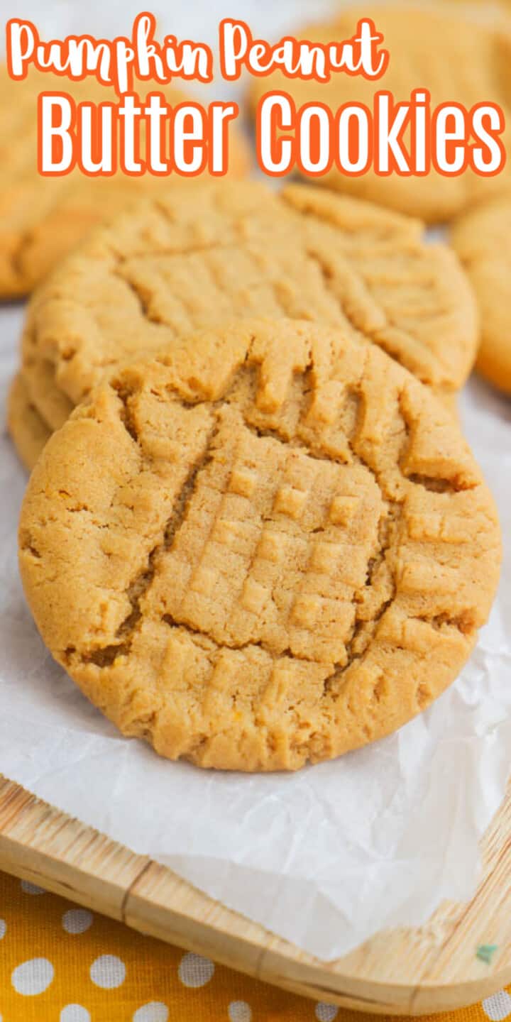 Pumpkin Peanut Butter Cookies