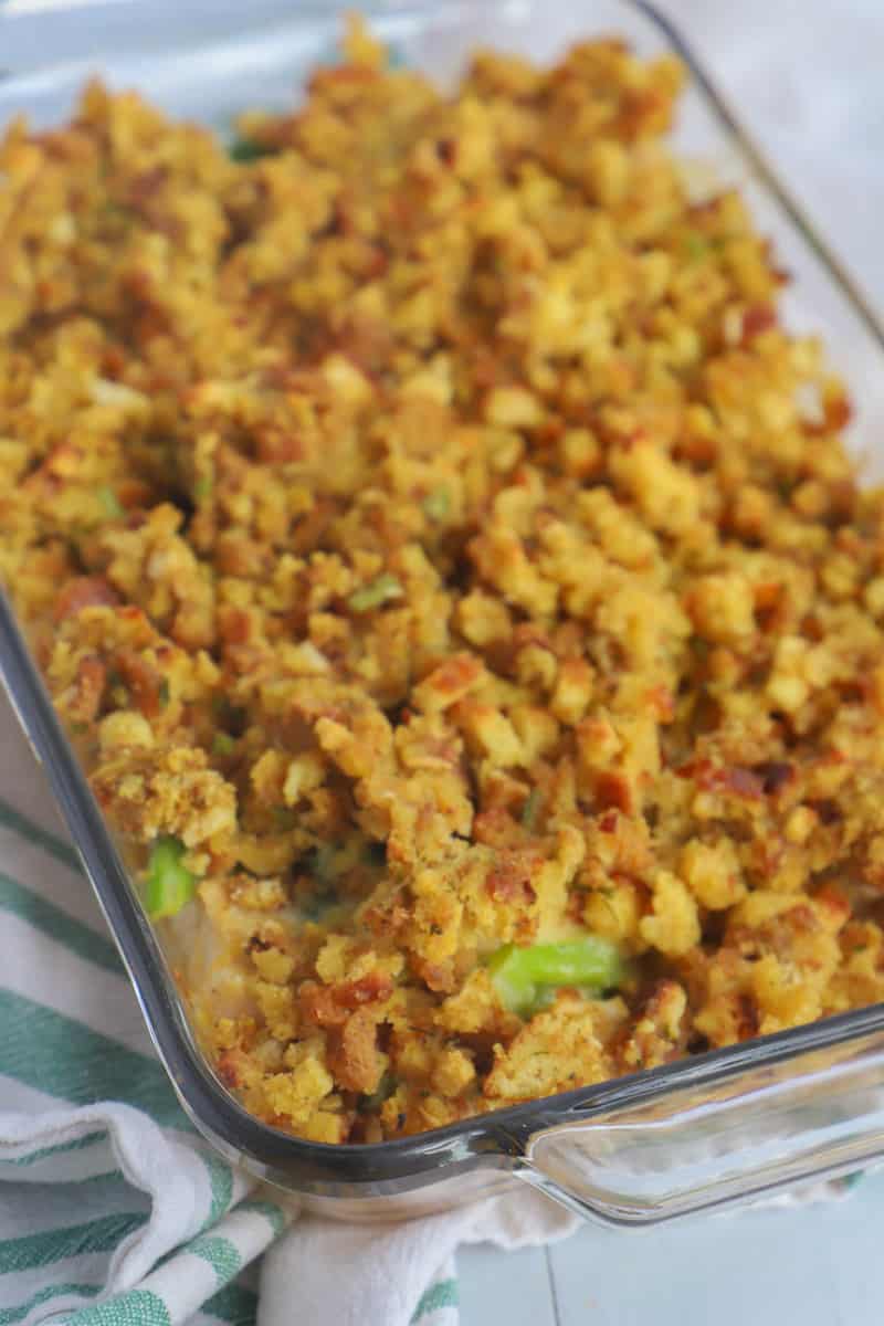 baked chicken stuffing casserole