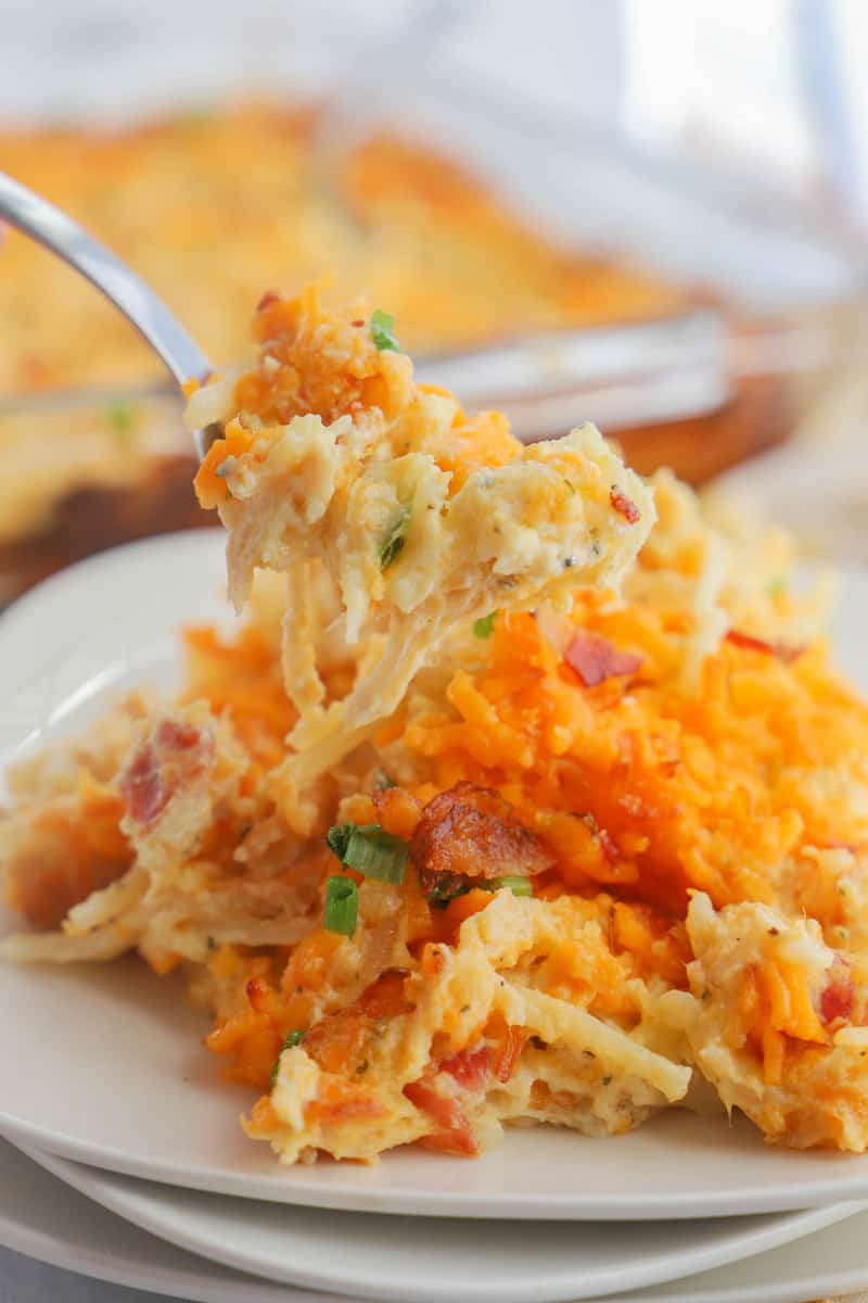 Cheesy Crack Chicken Casserole Recipe