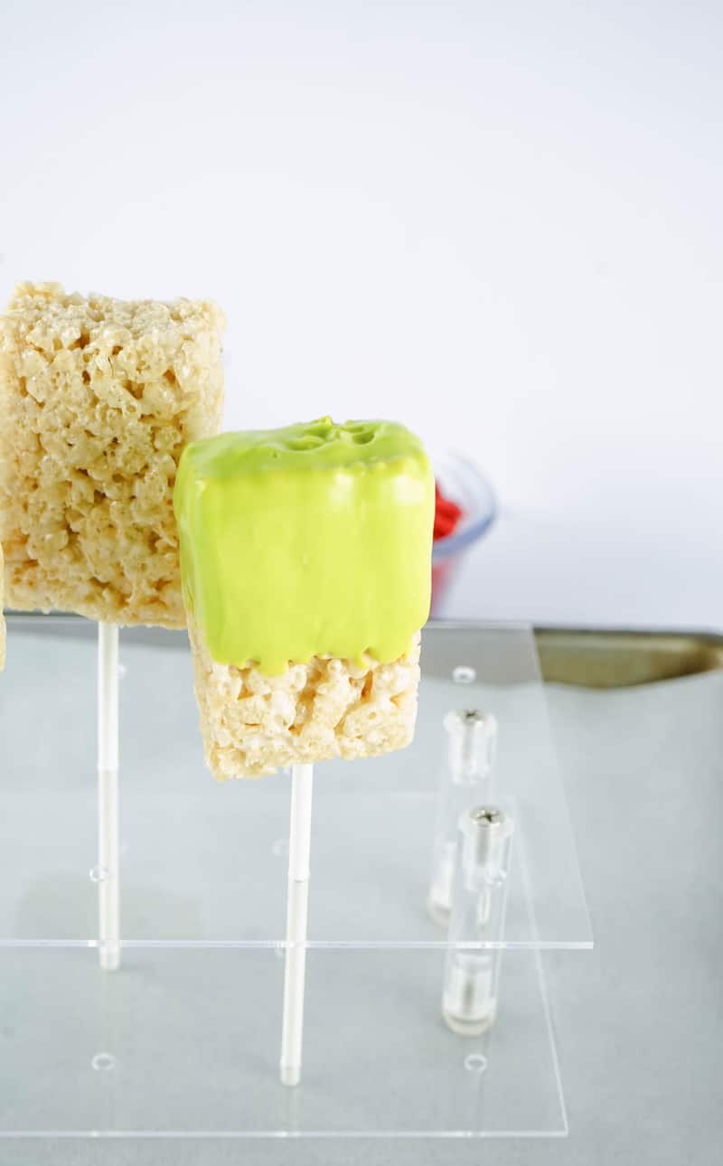 Grinch Rice Krispies Treats • Sarahs Bake Studio