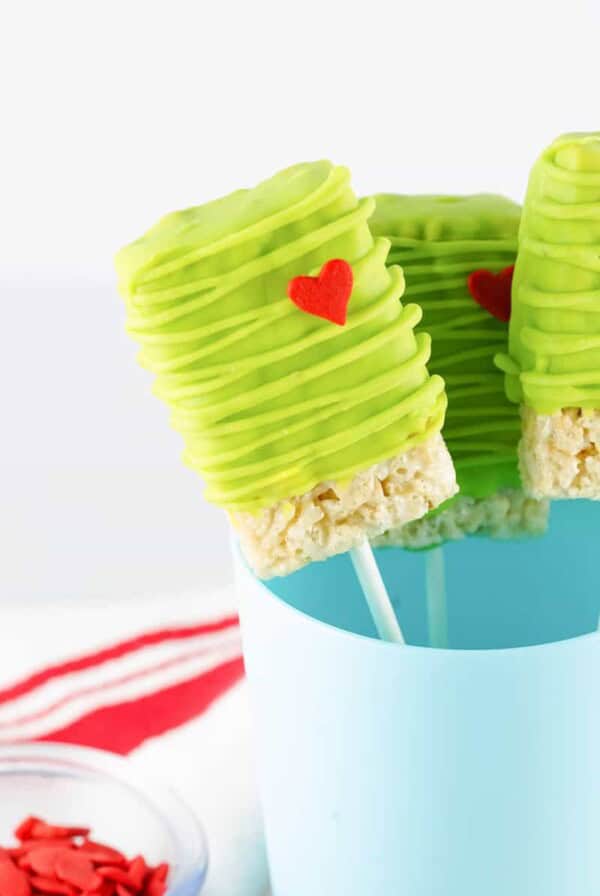 Grinch Rice Pops