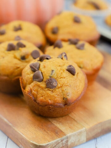 Chocolate Chip Pumpkin Muffins