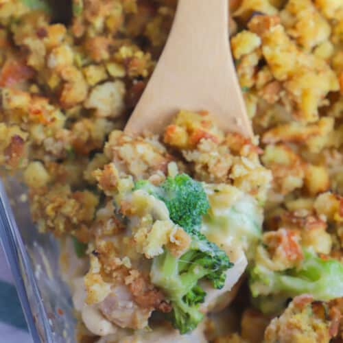Chicken Stuffing Casserole