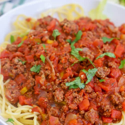 Slow Cooker Spaghetti Sauce