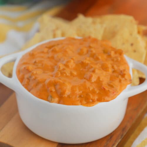 Cheesy Salsa Dip • The Diary of a Real Housewife