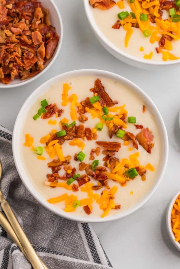 slow cooker potato soup