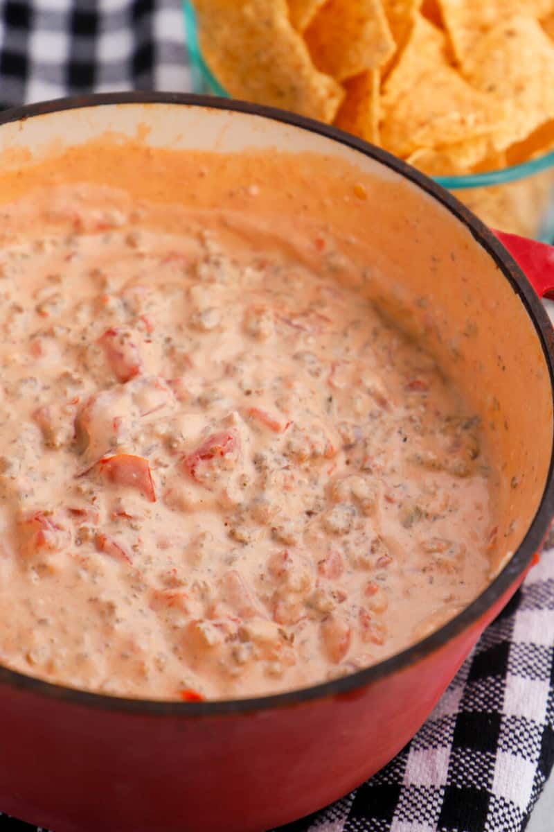 Sausage Cream Cheese Dip The Diary of a Real Housewife