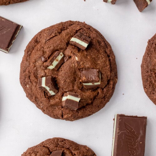 Mint Chocolate Andes Cookies