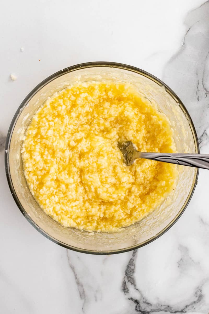 mixing wet ingredients for gingerbread