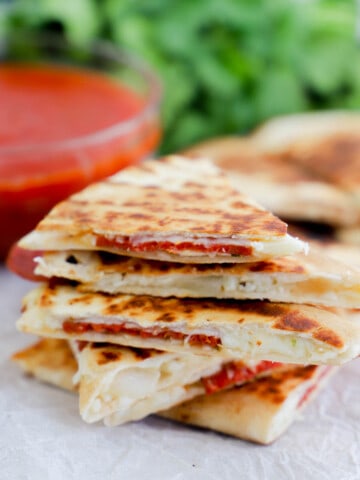 Pizza Quesadilla