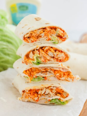 Buffalo Chicken Wraps