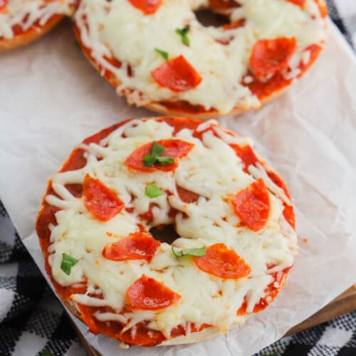 Pizza Bagels