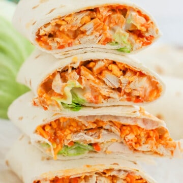 Buffalo Chicken Wraps