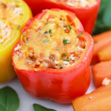 Slow Cooker Stuffed Peppers